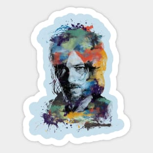 Watercolor Daryl Sticker